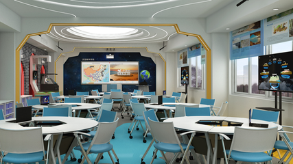 中教啟星攜裸眼XR產品亮相第七屆河南省教育博覽會